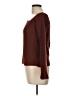 Emery Rose 100% Viscose Brown Pullover Sweater Size L - photo 5
