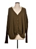Out From Under Brown Cardigan Size L - photo 1