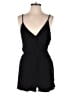 Lulus 100% Rayon Solid Black Romper Size M - photo 1