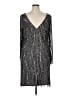 Aidan Mattox 100% Polyester Silver Cocktail Dress Size 14W - photo 2