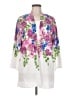 Susan Graver Floral White Kimono Size M - photo 1