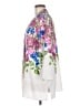 Susan Graver Floral White Kimono Size M - photo 5