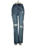 BCBGeneration Hearts Blue Jeans Size 0 - photo 1
