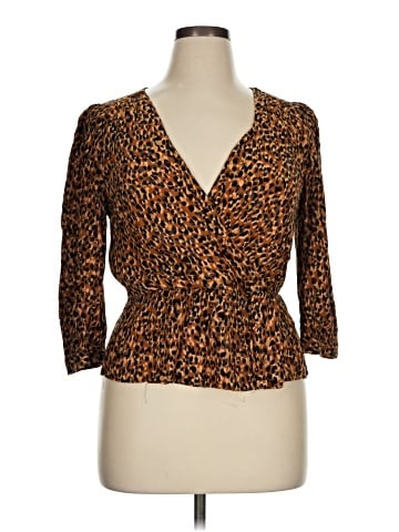 Zara TRF 3/4 Sleeve Top (view 1)