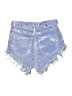 retrofête 100% Cotton Blue Denim Shorts Size 26 waist - photo 2