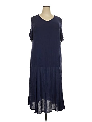 Woman Within Casual Dress (view 1)