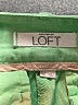 Ann Taylor LOFT 100% Cotton Solid Green Shorts Size 0 (petite) - photo 3