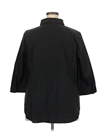 Worthington 3/4 Sleeve Button-Down Shirt (view 2)