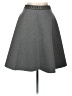 HD in Paris Solid Gray Casual Skirt Size M (petite) - photo 1