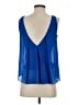 Alice + Olivia 100% Polyester Blue Sleeveless Blouse Size S - photo 2
