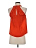 Joie 100% Silk Orange Sleeveless Silk Top Size XS - photo 2
