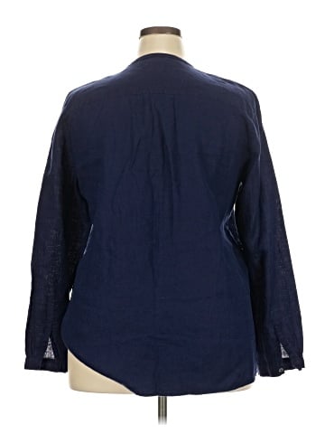 Eileen Fisher Long Sleeve Blouse (view 2)