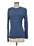 Nic + Zoe 100% Cotton Blue Pullover Sweater Size S - photo 1