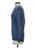 Nic + Zoe 100% Cotton Blue Pullover Sweater Size S - photo 5