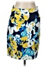 Lyssé Print Blue Casual Skirt Size L - photo 1