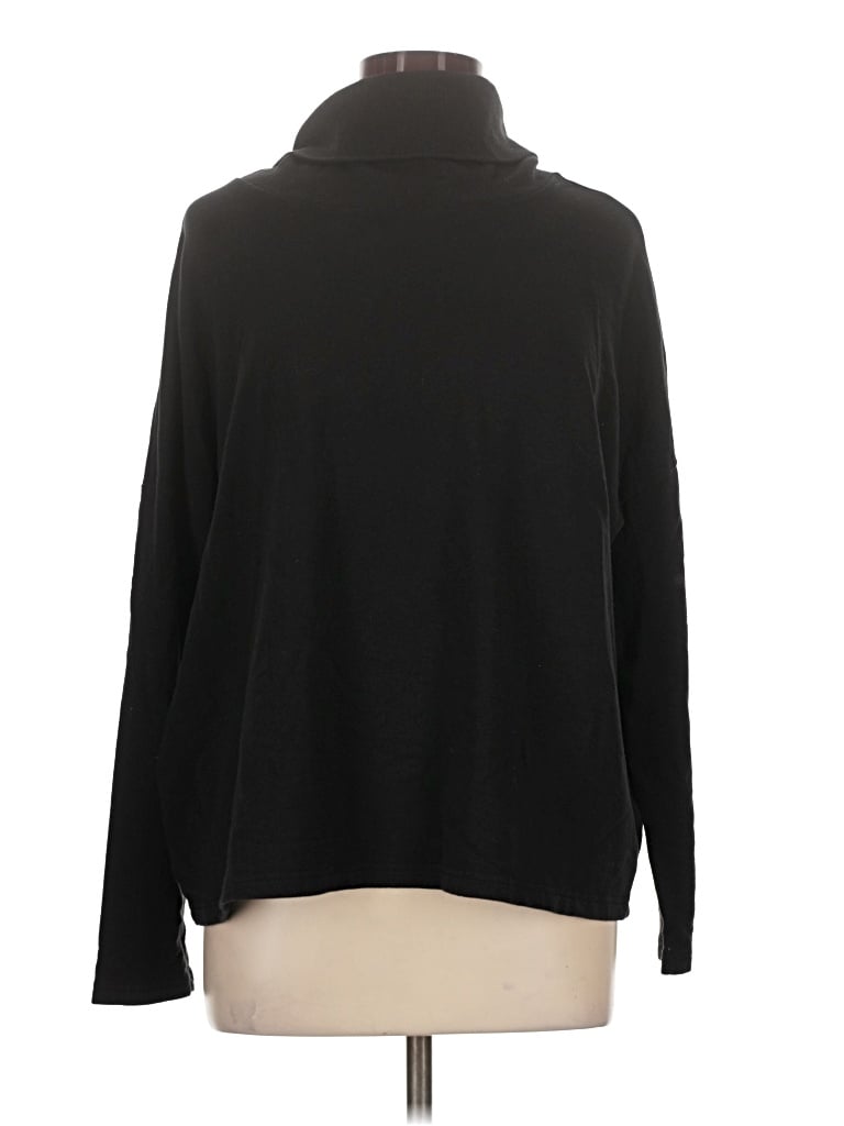 Pre-owned Daily Ritual Turtleneck Sweater In Black