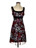 B. Smart 100% Polyester Paisley Red Cocktail Dress Size 9 - 10 - photo 1