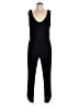Veronica M. Solid Black Jumpsuit Size L - photo 1