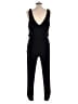 Veronica M. Solid Black Jumpsuit Size L - photo 2