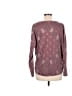 Como Vintage Burgundy Long Sleeve Blouse Size M - photo 2