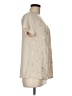 Croft & Barrow Ivory Short Sleeve Blouse Size M (petite) - photo 4