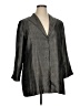 Eileen Fisher Gray Silk Blazer Size XL - photo 1