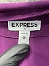 Express Outlet 100% Polyester Purple Long Sleeve Blouse Size XS - photo 7