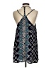 Angie Blue Sleeveless Blouse Size XS  - photo 2