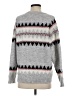 Sundry Chevron-herringbone Gray Pullover Sweater Size XS (0) - photo 2