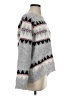Sundry Chevron-herringbone Gray Pullover Sweater Size XS (0) - photo 4