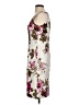 Unbranded Floral Ivory Cocktail Dress Size 4 (estimated) - photo 5