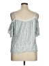 Maurices 100% Rayon Blue Sleeveless Blouse Size 14 (0) - photo 2