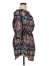 Blush 100% Polyester Paisley Blue Casual Dress Size XL - photo 4