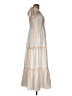 JJ's House 100% Polyester Ivory Casual Dress Size XL (estimated) - photo 4