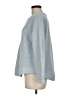 Ann Taylor LOFT 100% Polyester Blue Pullover Sweater Size M - photo 5
