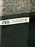 Zara Solid Black Cocktail Dress Size S - photo 7