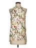 Zara Ivory Sleeveless Blouse Size S - photo 1
