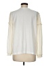 Club Monaco 100% Polyester Ivory Long Sleeve Blouse Size M - photo 2