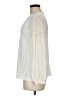 Club Monaco 100% Polyester Ivory Long Sleeve Blouse Size M - photo 5