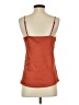 Express 100% Polyester Orange Sleeveless Top Size XS - photo 2