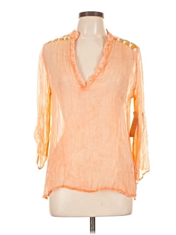 Paper Crane 3/4 Sleeve Blouse (view 1)