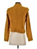 Central Park West Yellow Cardigan Size S - photo 2