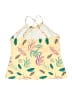 Unbranded Tropical Yellow Swimsuit Top Size XL - photo 2