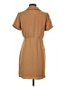 Nine West 100% Polyester Solid Tan Casual Dress Size XS - photo 2