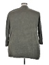 Joseph A. 100% Rayon Gray Cardigan Size 3X - photo 2
