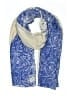 Raj 100% Polyester Blue Scarf One size - photo 1