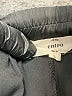 Entro 100% Polyester Solid Black Casual Skirt Size L - photo 3