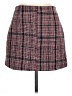 Unbranded 100% Polyester Tweed Red Casual Skirt Size L - photo 2