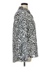 Apt. 9 100% Polyester Animal Print Silver Long Sleeve Blouse Size XL - photo 4