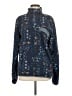 Patagonia 100% Recycled Polyester Print Blue Pullover Sweater Size M - photo 1